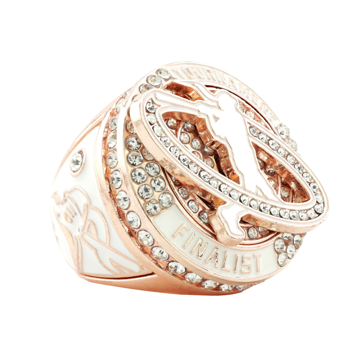 GEN26C Softball Rose Gold Tournament Finalist Ring