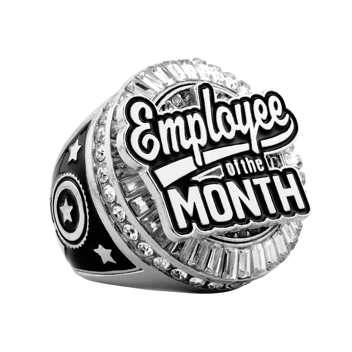 Employee of the Month Silver Ring