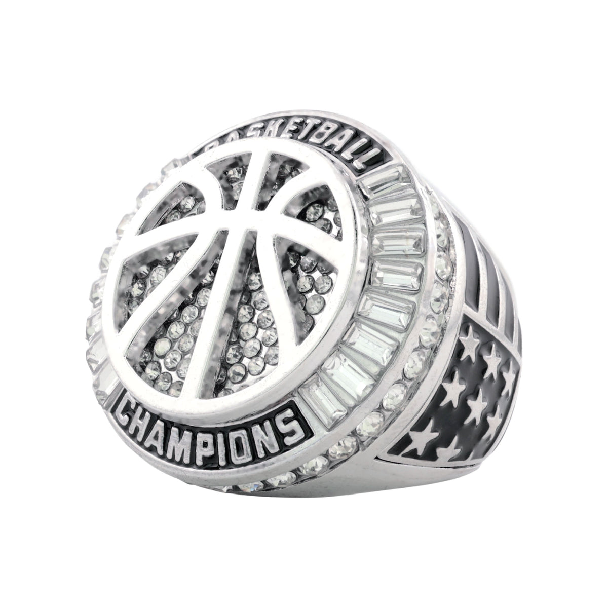 Basketball27B Platinum Champions Ring