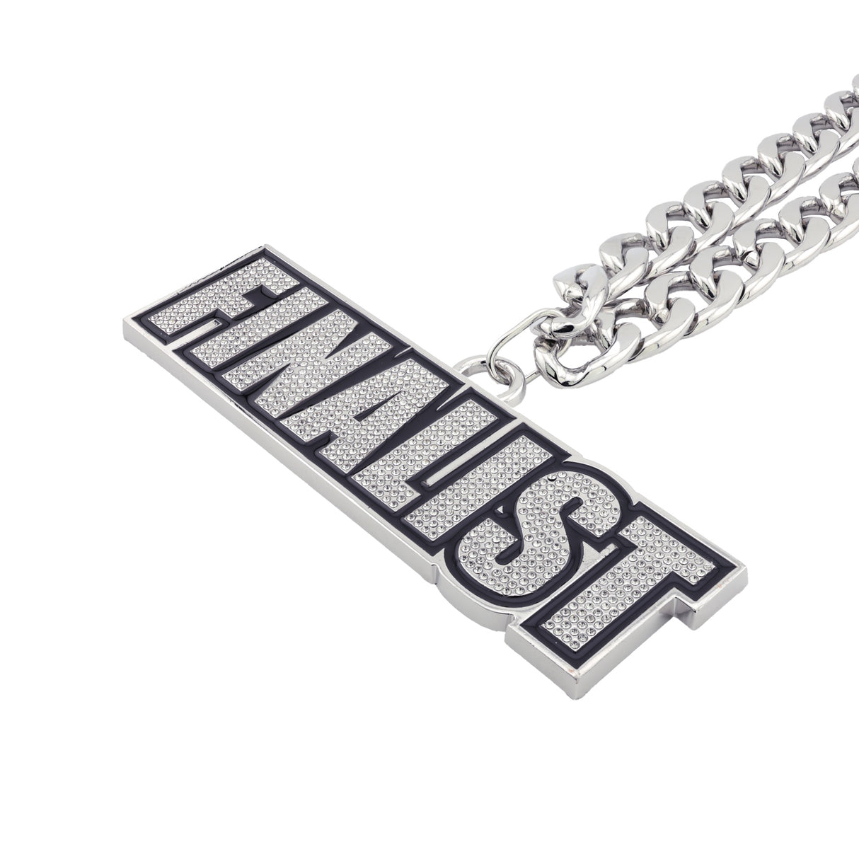 Gen Stone Chain Silver&Clear Finalist
