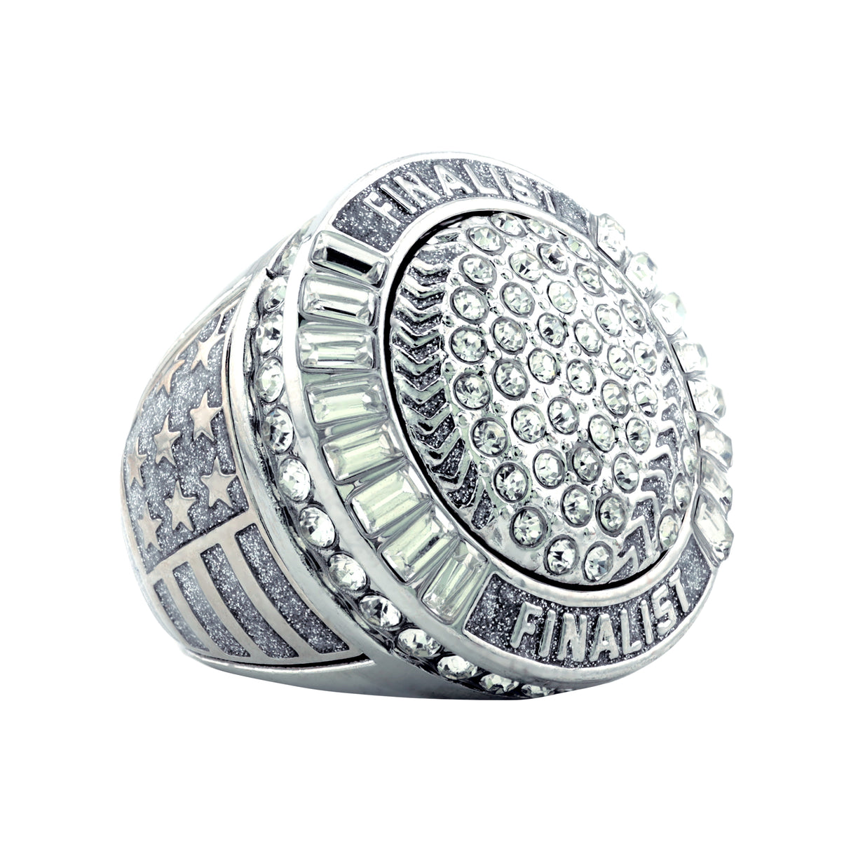 GEN26E Glitter Silver Finalist Ring