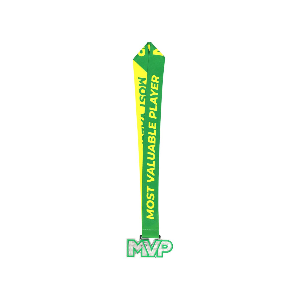 MED25 MVP 4" Medal - Silver&Pickle