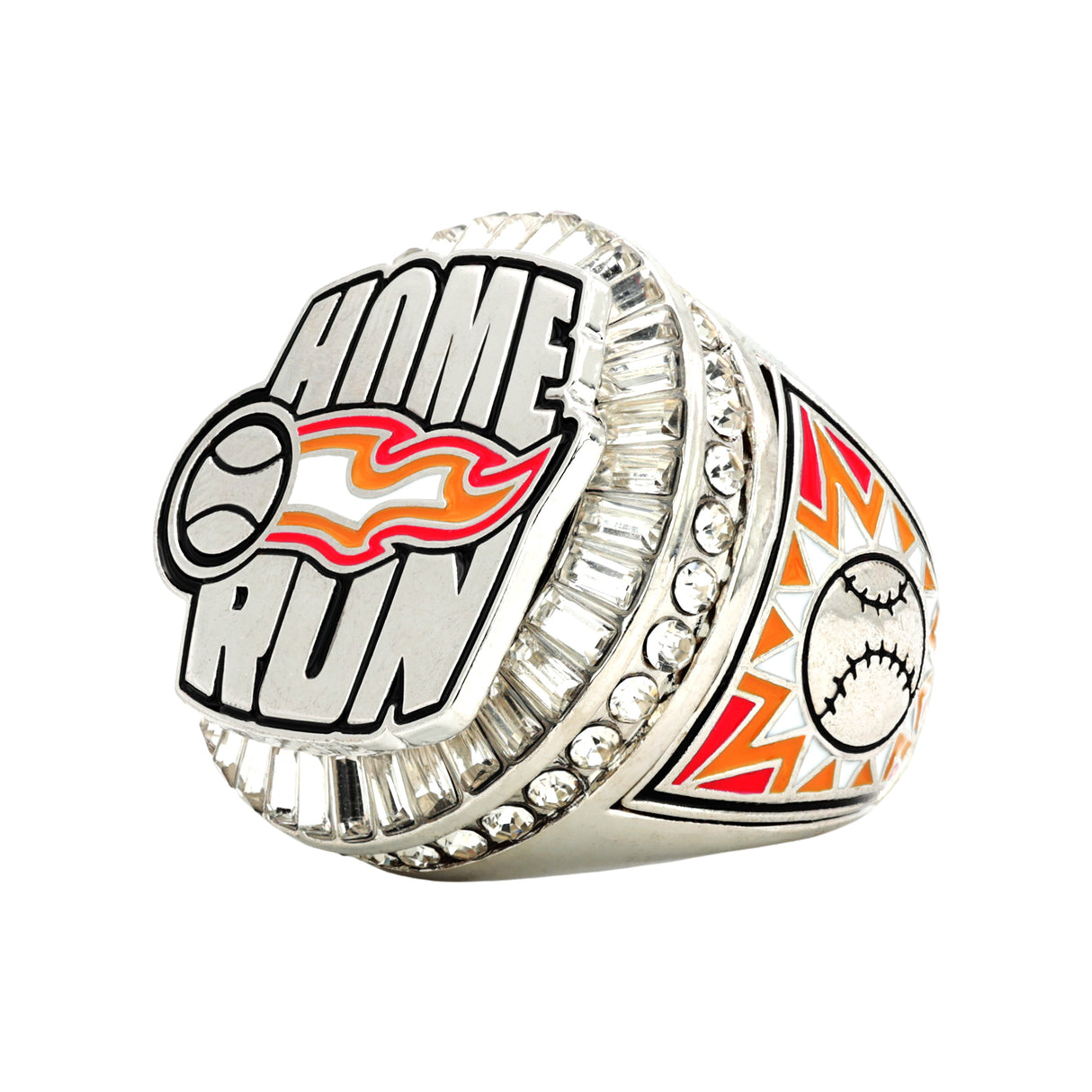 Home Run Silver Ring