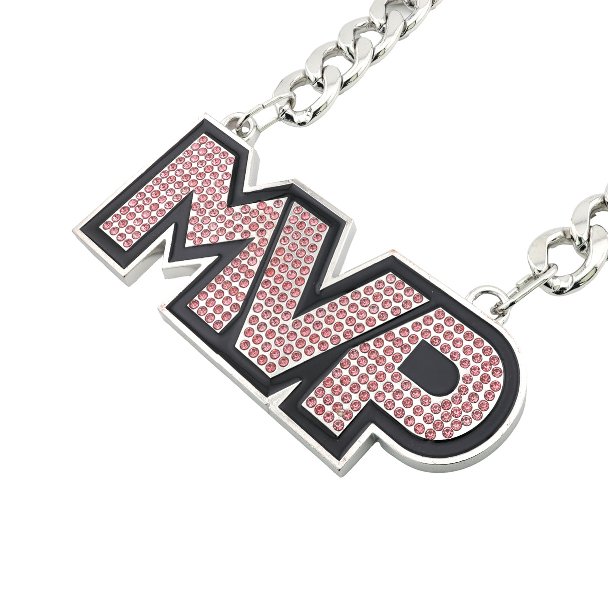 MVP26 Stone Chain Silver/Pink