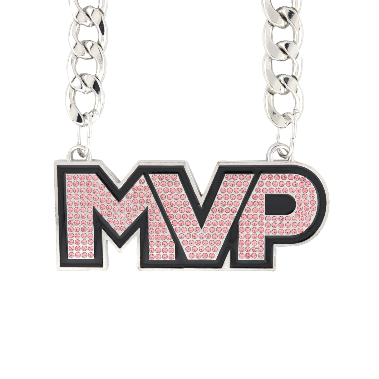 MVP26 Stone Chain Silver/Pink