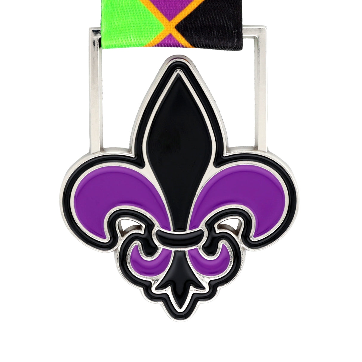 MED26 Fleur De Lis Silver Medal