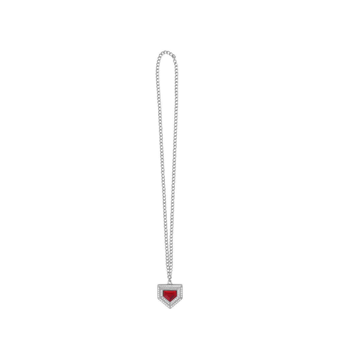 Pendant26 Finalist Chain Silver/Red