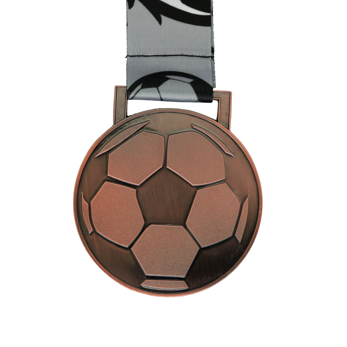 GEN24 3" Soccer Medal - Antique Copper