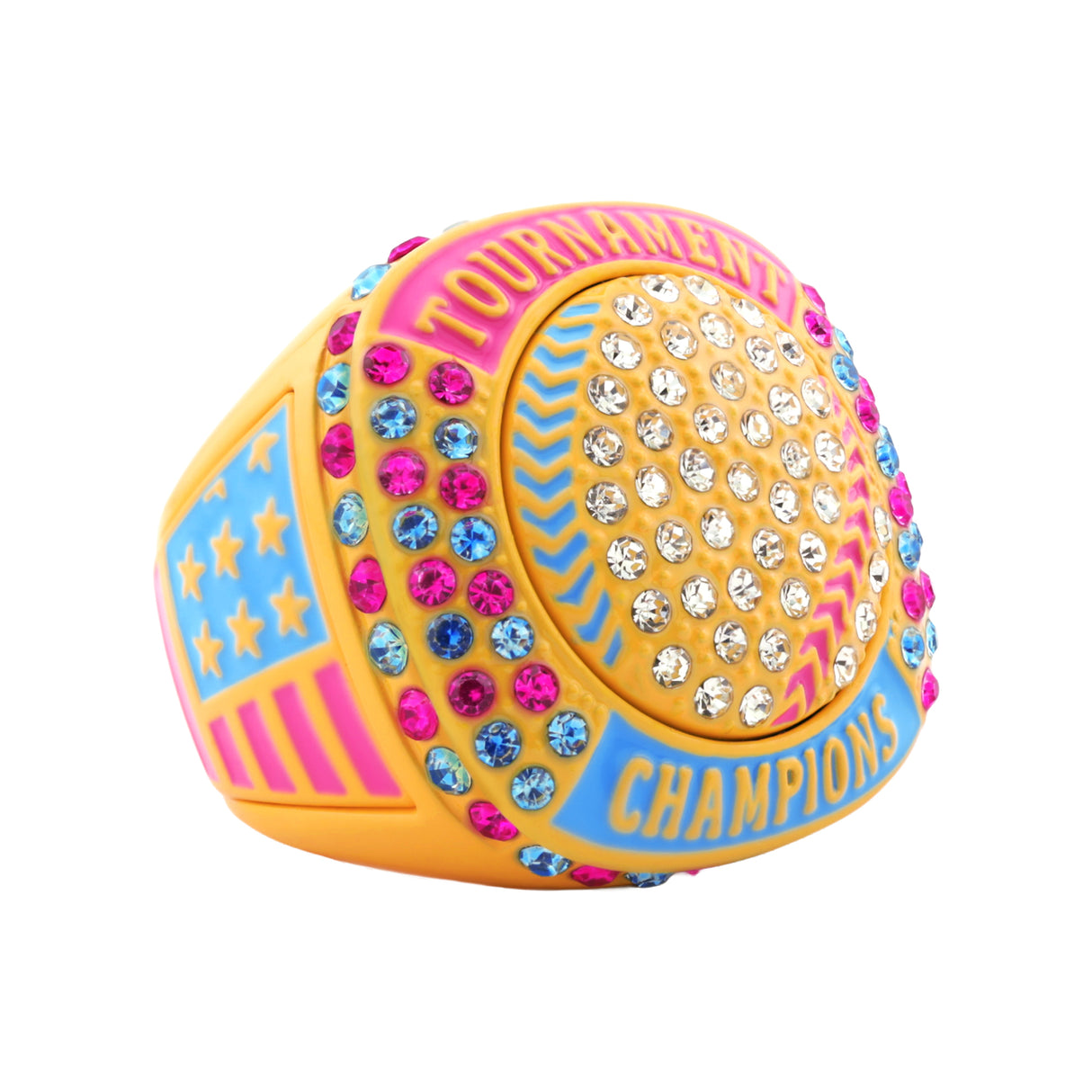 GEN25A Waffle/Blue&Pink Tournament Champions Ring