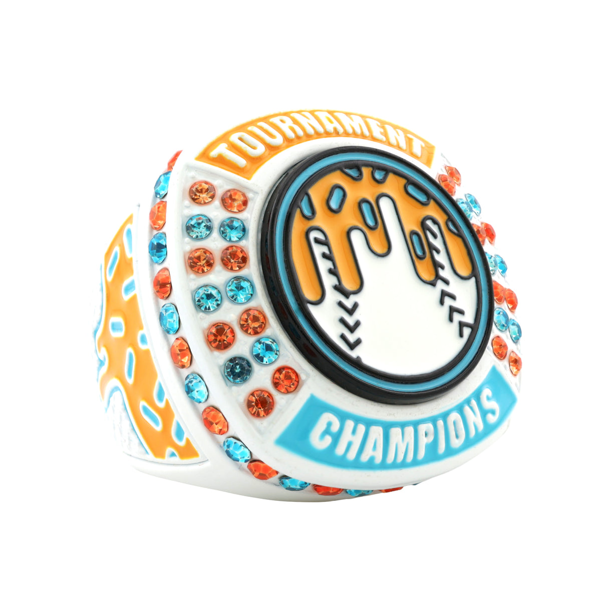 GEN27 Drip Baseball White Tropic Tournament Champions Ring