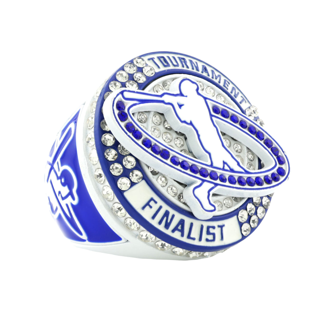 GEN26C Baseball Blue&White Tournament Finalist Ring