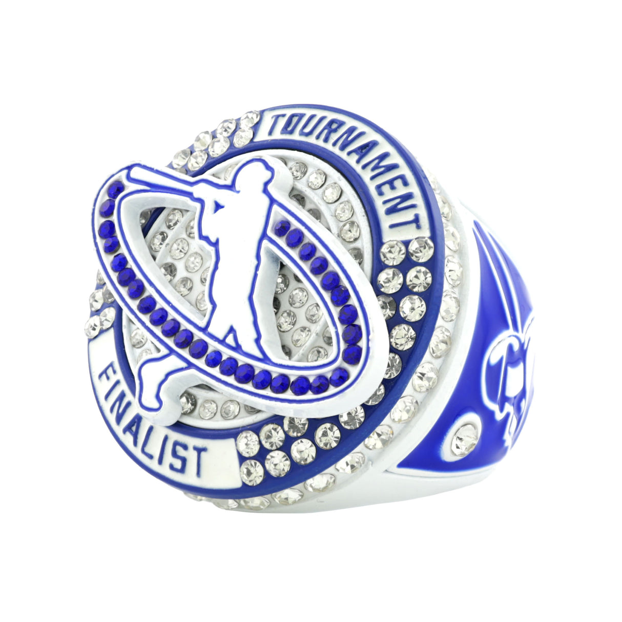 GEN26C Baseball Blue&White Tournament Finalist Ring