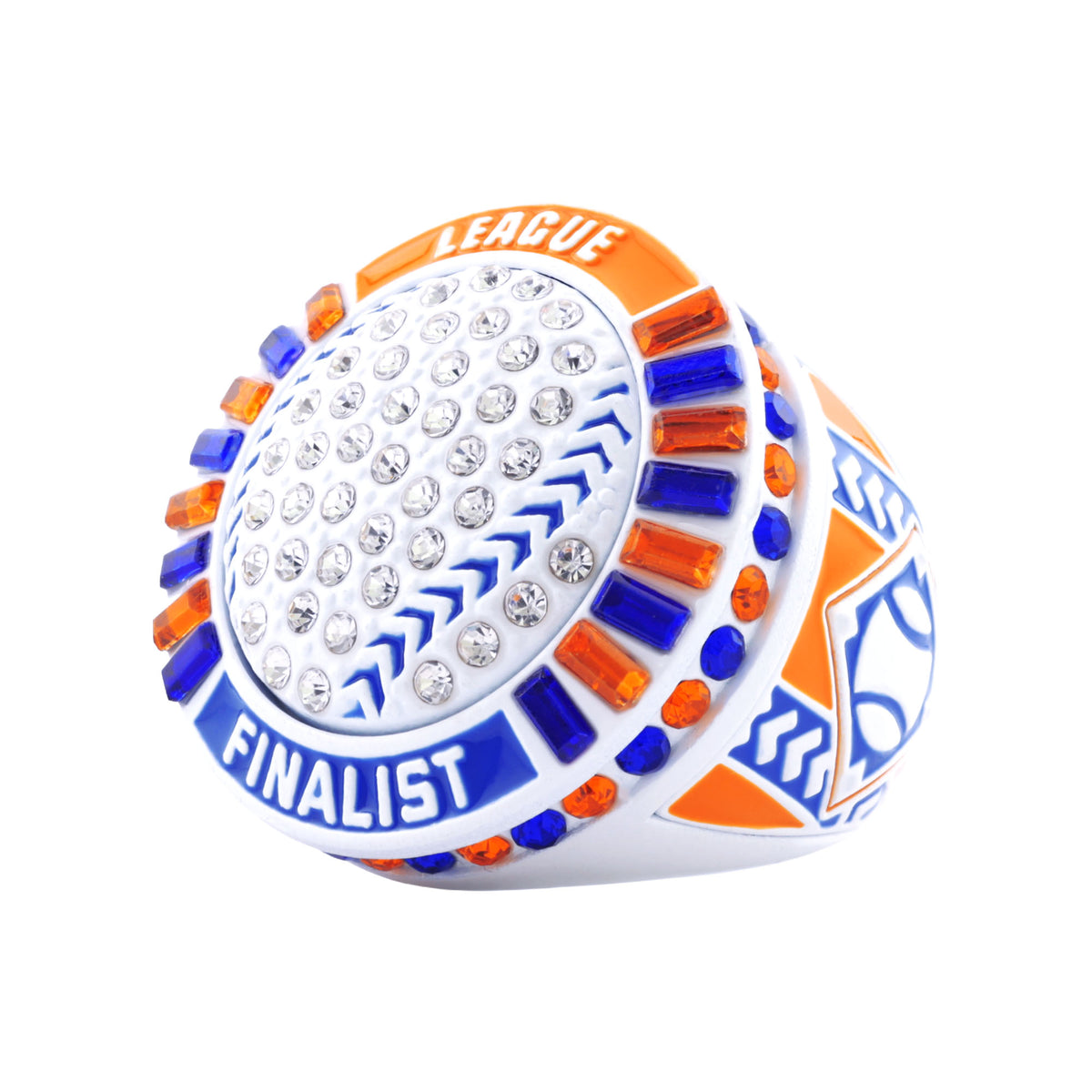 GEN26E Blue&Orange 1 League Finalist Ring