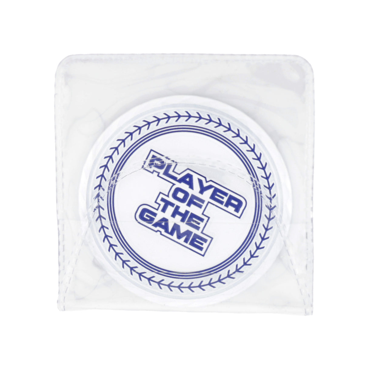 GEN2 2" Blue&White Player Of The Game Coin