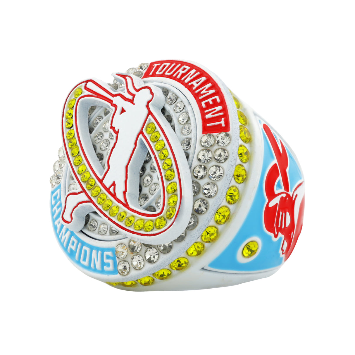 GEN26C Softball Red&White&Blue 2 Tournament Champions Ring