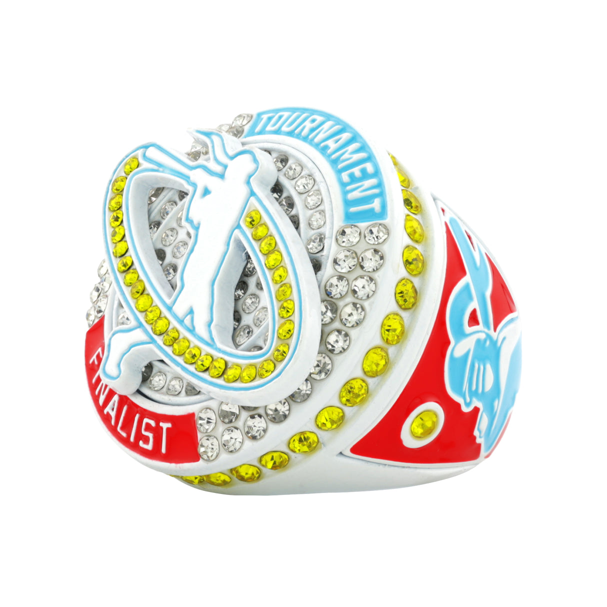 GEN26C Softball Red&White&Blue 2 Tournament Finalist Ring