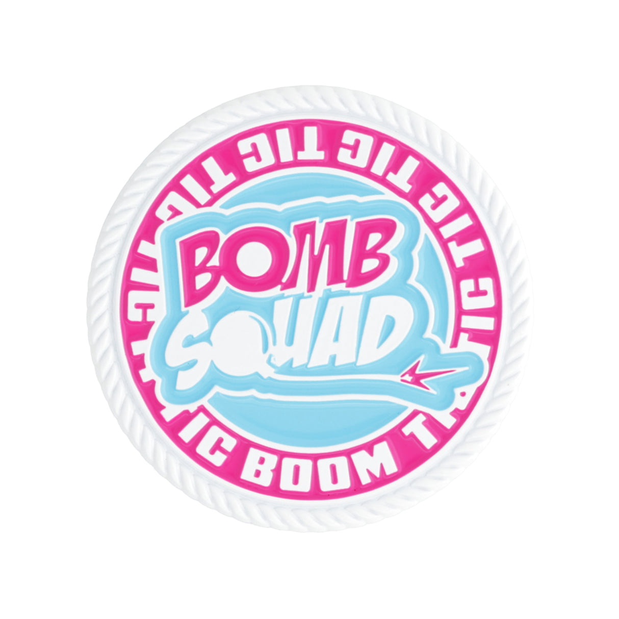Bomb Squad Whiteout Drip Coin