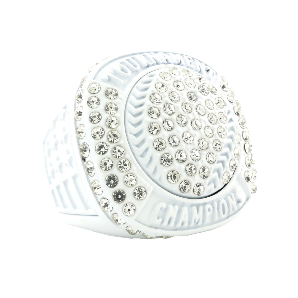 GEN25A Classic White Tournament Champions Ring
