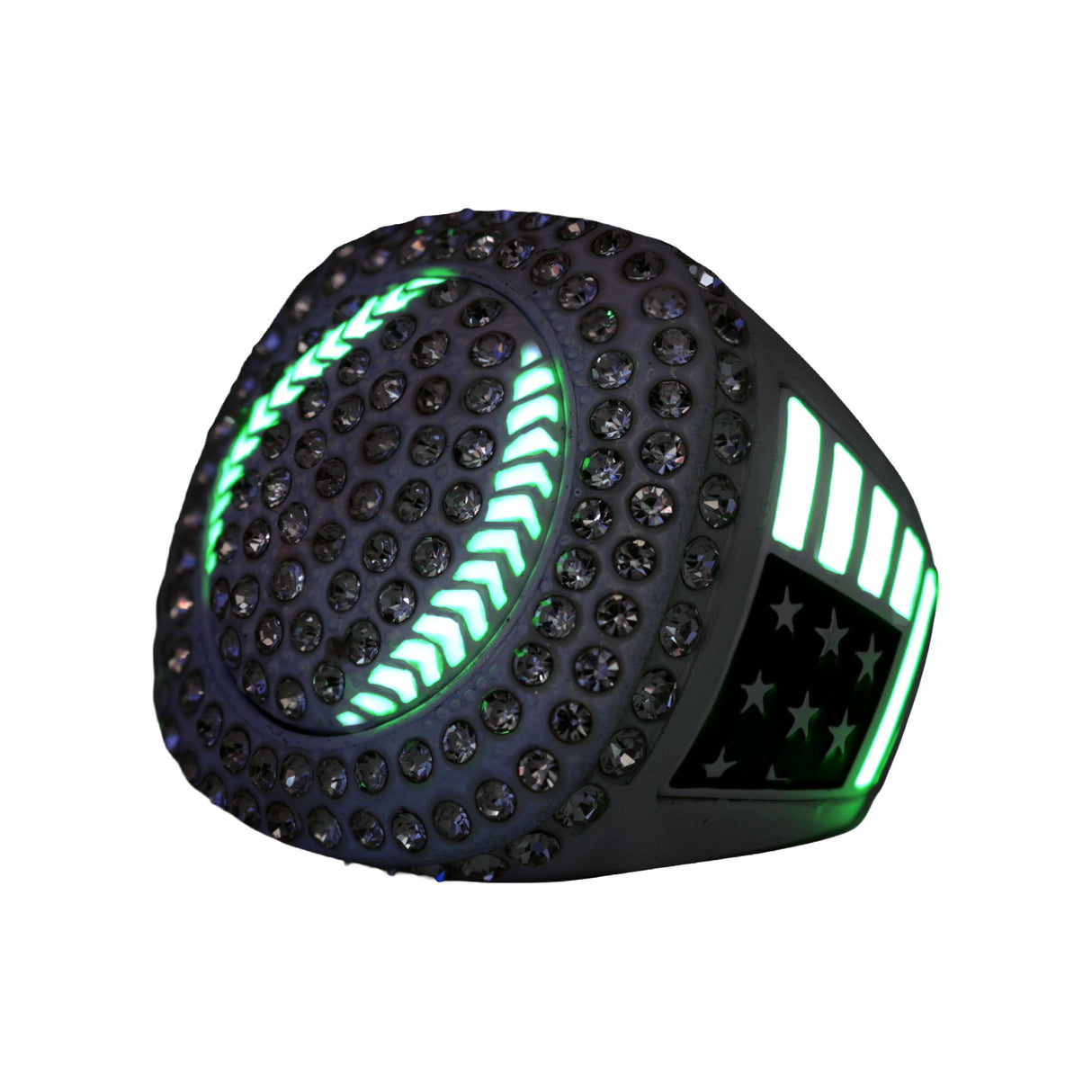GEN25A Glow All Stones Ring