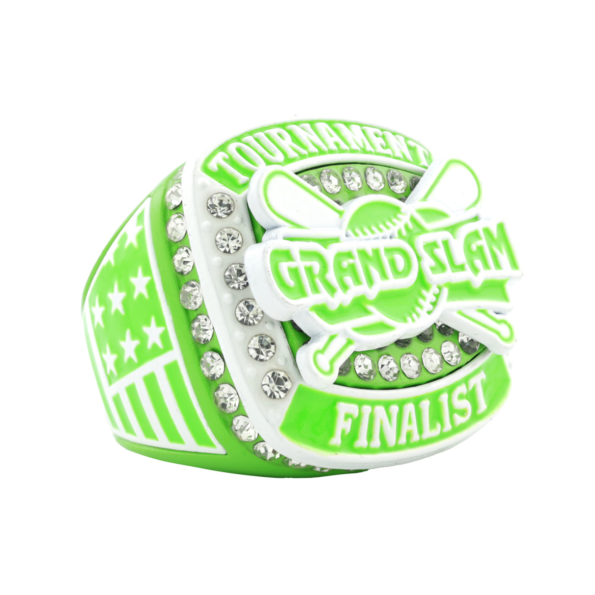 GS25 Green&White Finalist Ring