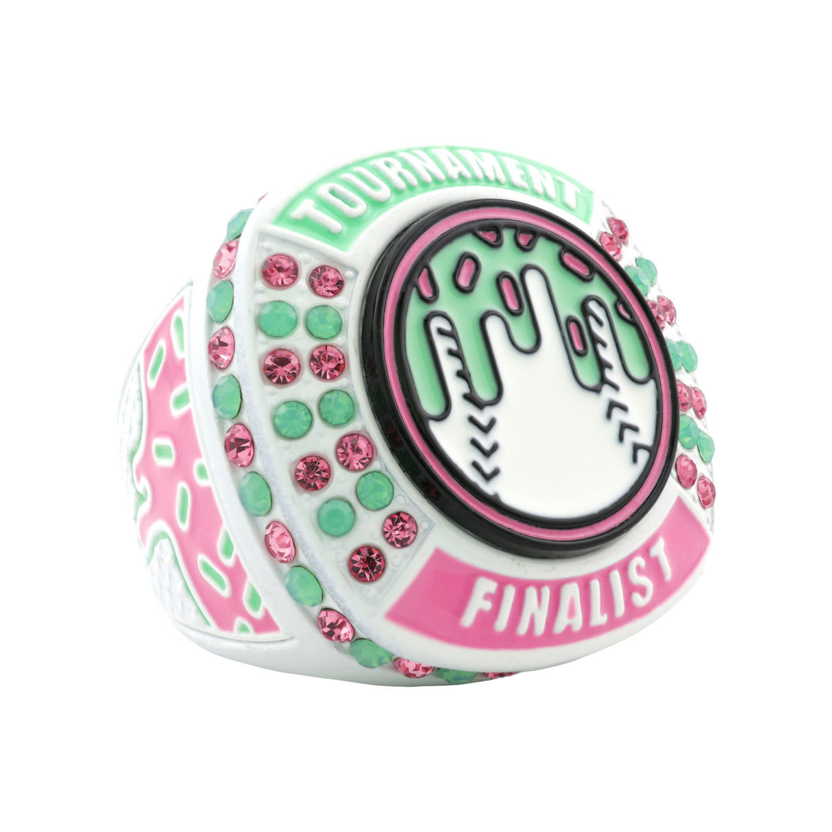 GEN27 Drip Baseball White Watermelon Tournament Finalist Ring