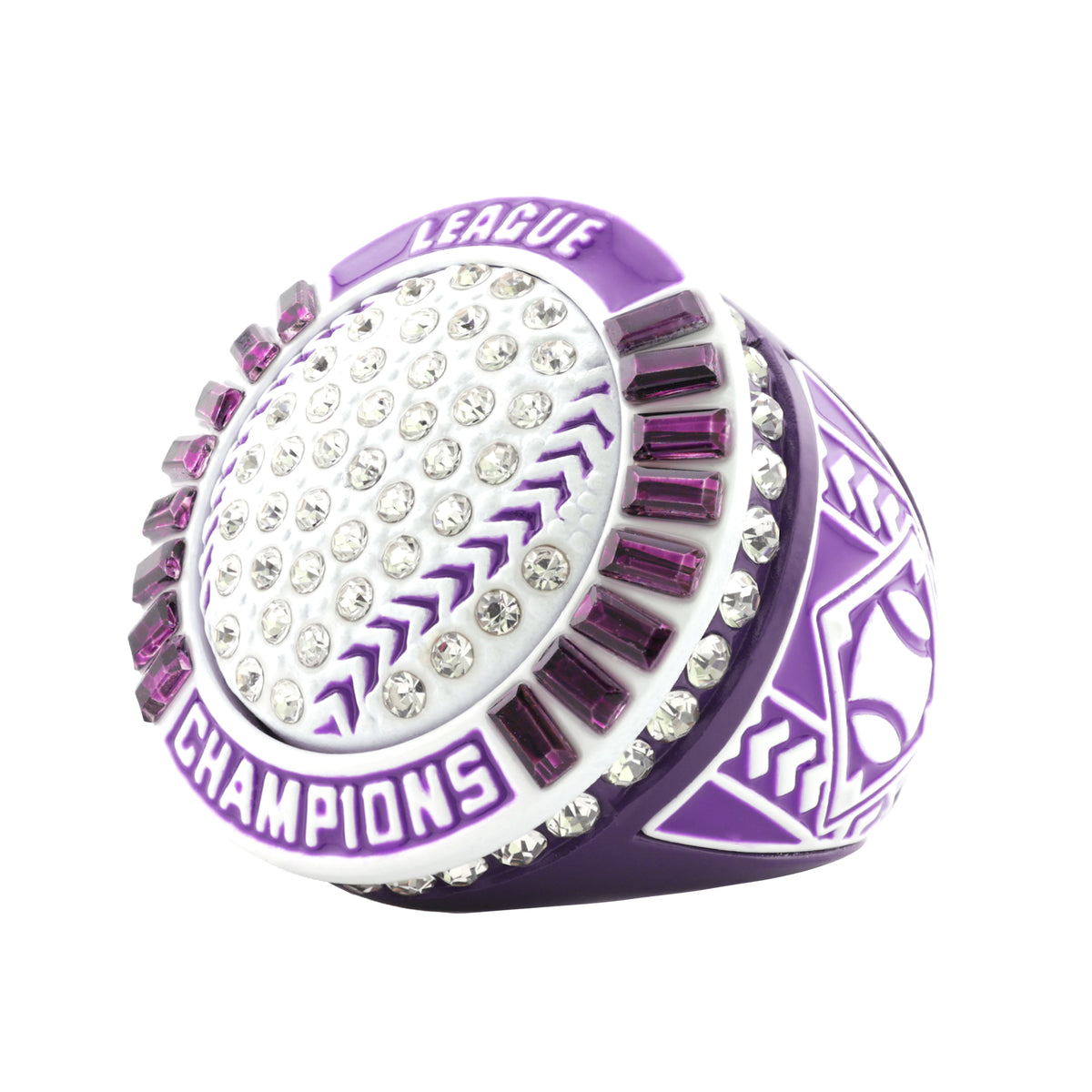GEN26E Purple&White League Champions Ring