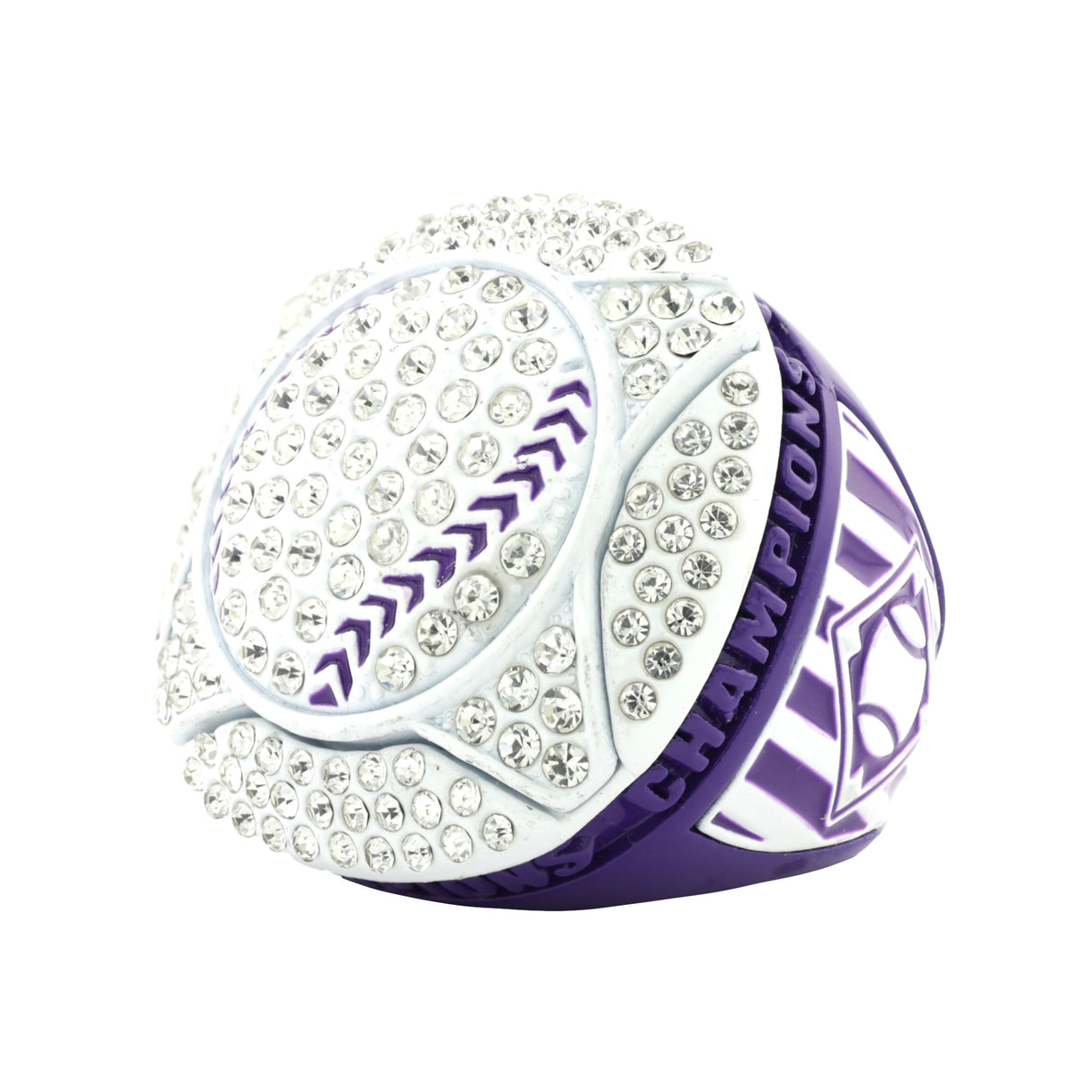 GEN25B Purple&White Champions Ring