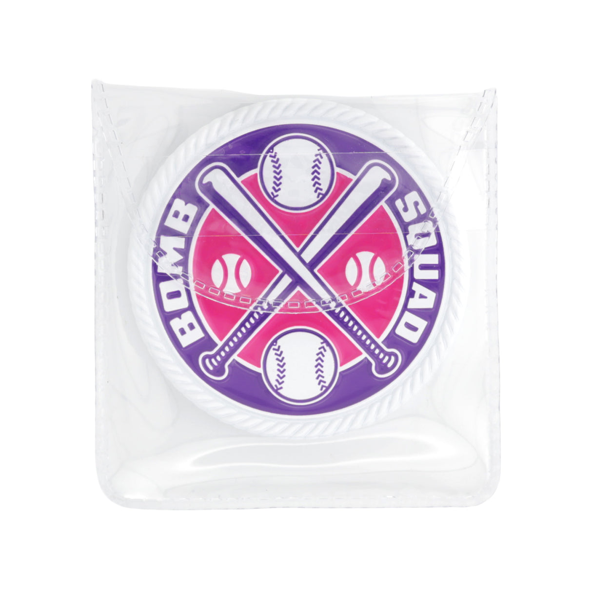 Bomb Squad Pink&Purple Coin