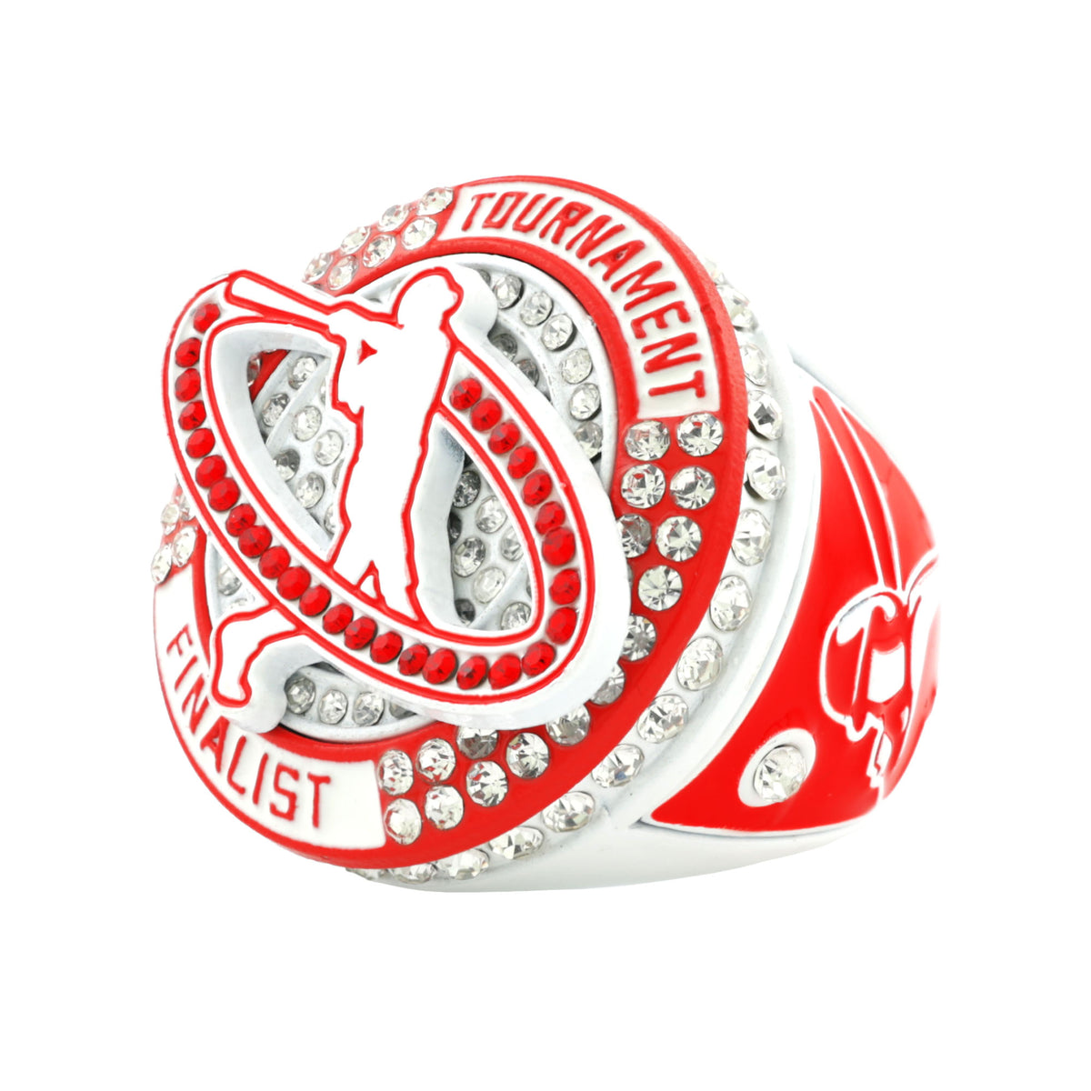 GEN26C Baseball Red&White Tournament Finalist Ring