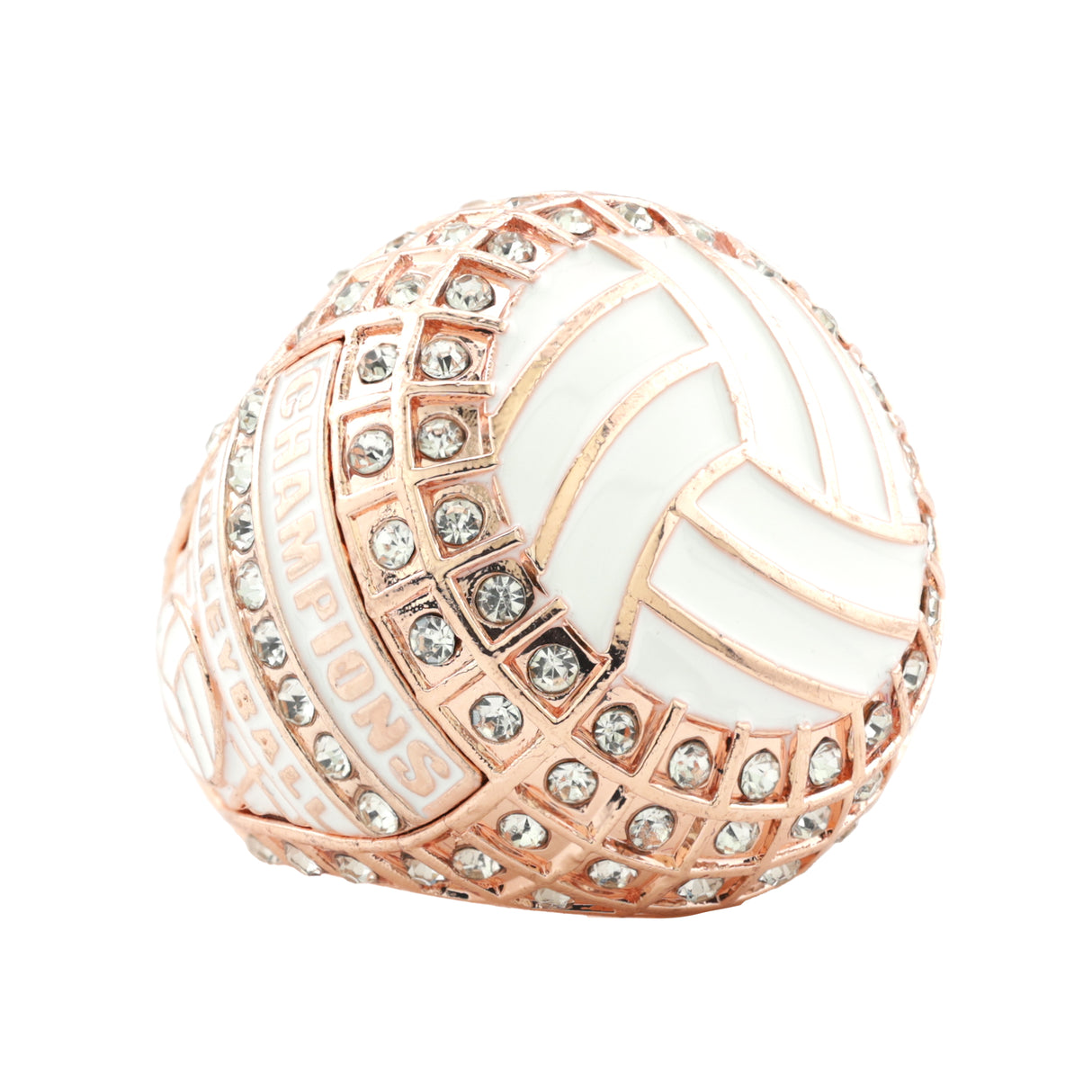 Volleyball26 Rose Gold Champions Ring
