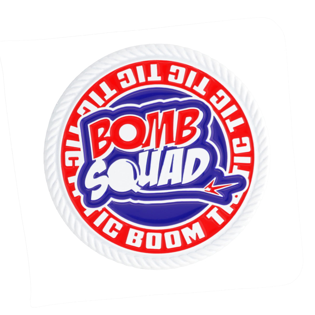 Bomb Squad Red White & Blue Coin