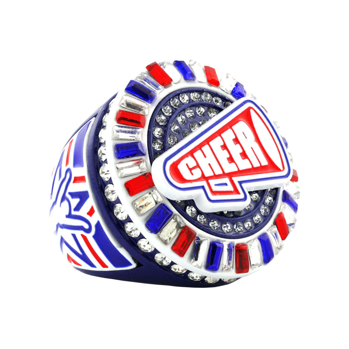Cheer26 Whiteout All Stones Ring