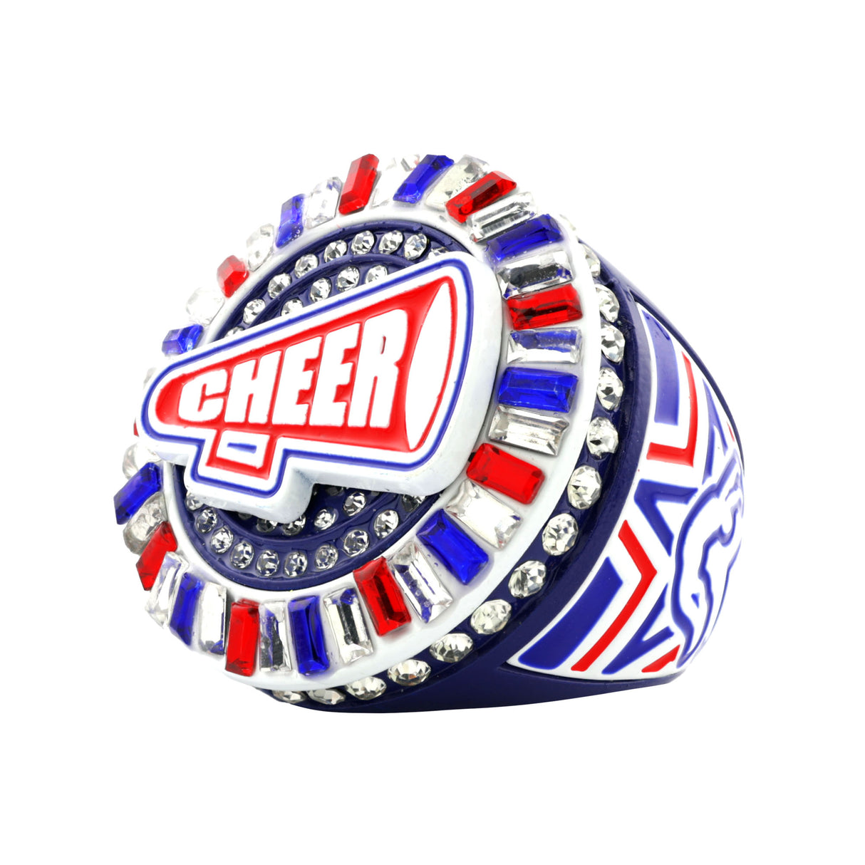 Cheer26 Whiteout All Stones Ring