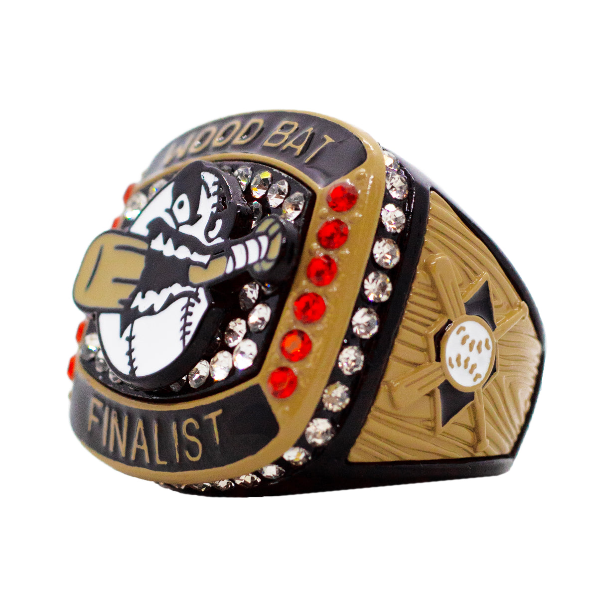 Black Wood Bat Finalist Ring