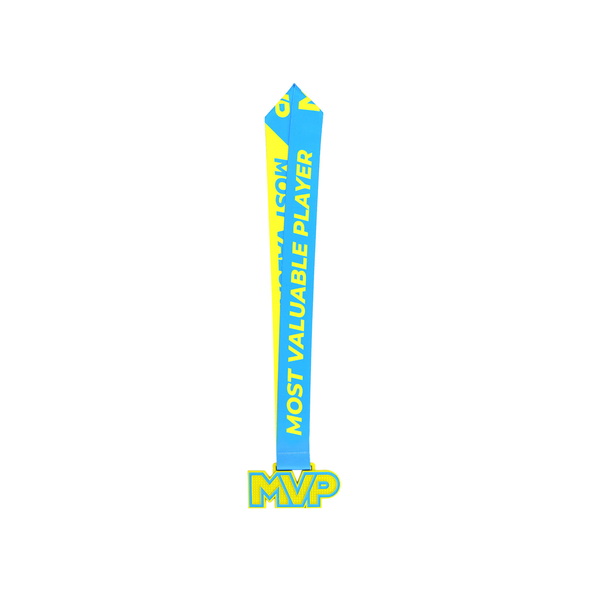 MED25 MVP 4" Medal - Electric&Yellow 2