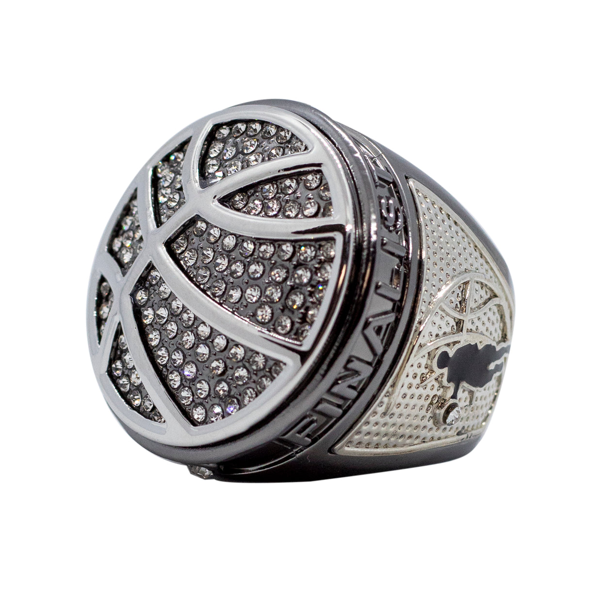 Basketball2 Gunmetal Finalist Ring