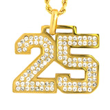 Player Number Chain - #25