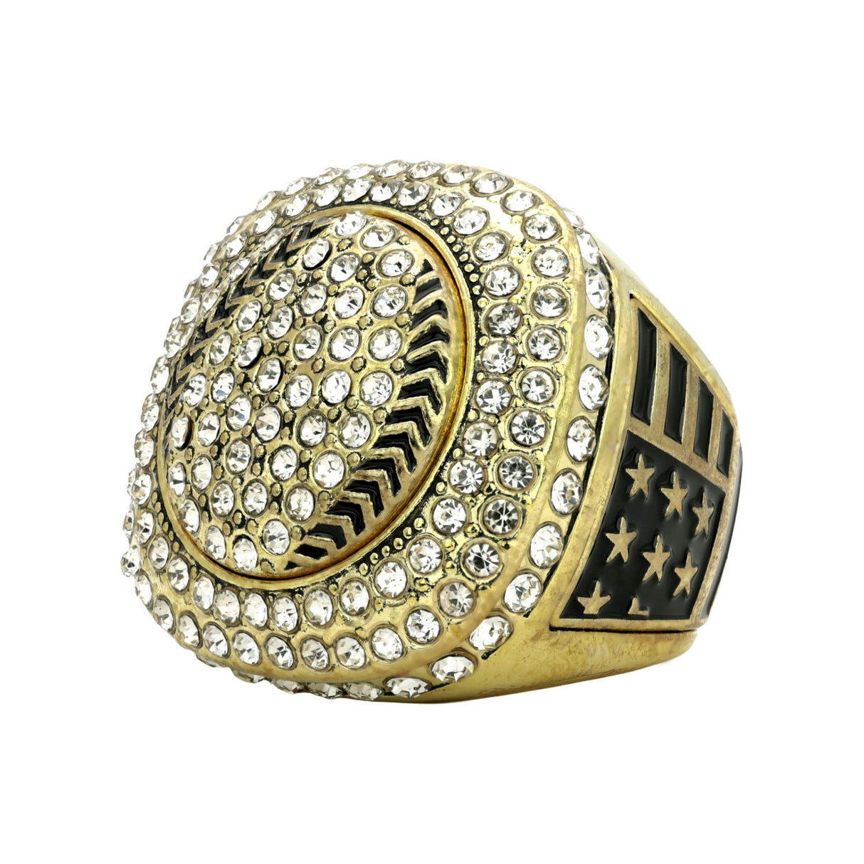 GEN25A Bronze All Stones Ring