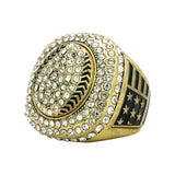 GEN25A Bronze All Stones Ring