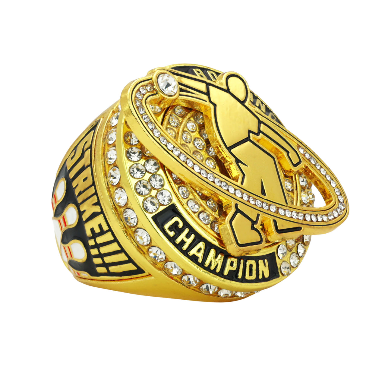 Bowling27 Gold Champions Ring