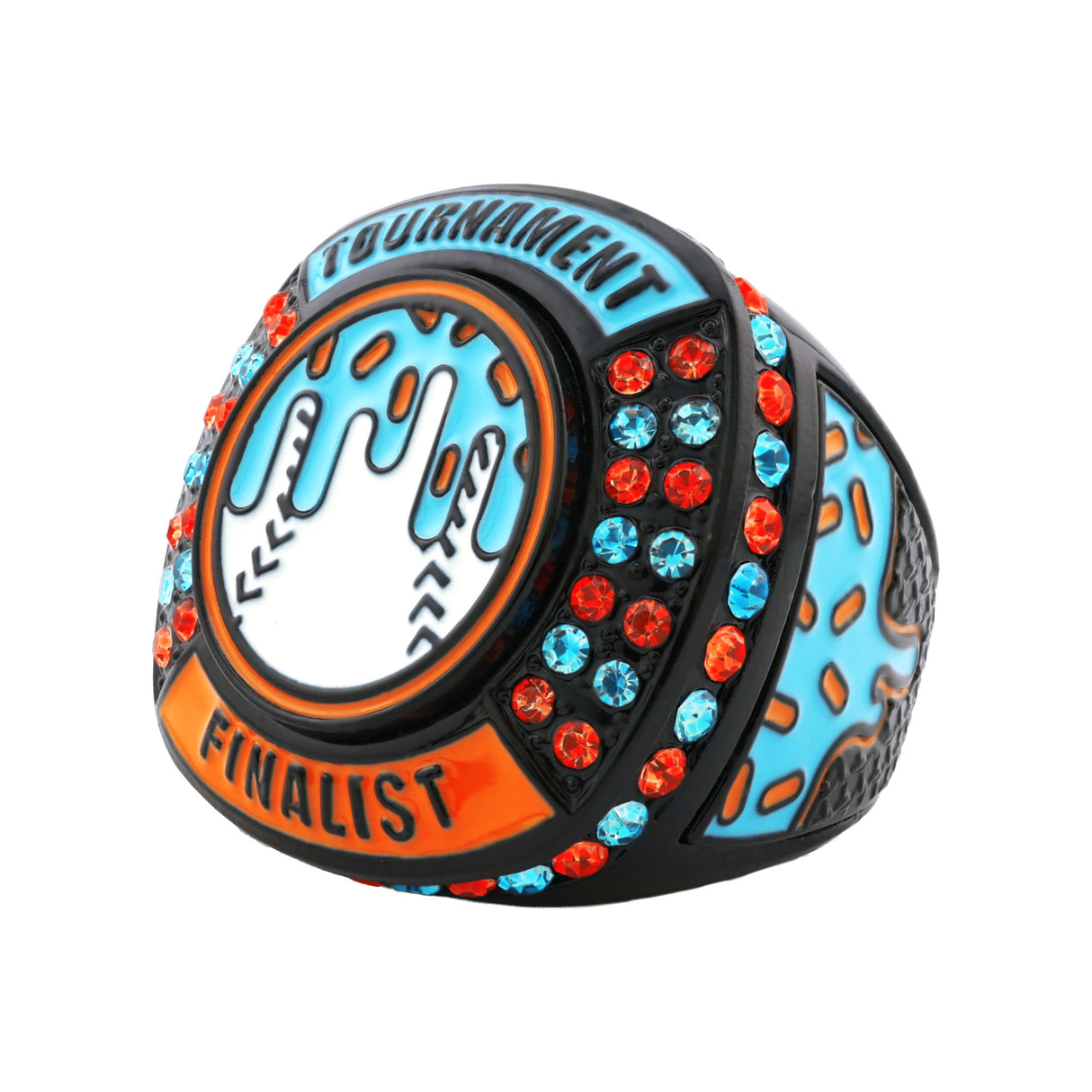 GEN27 Drip Baseball Black Tropic Tournament Finalist Ring