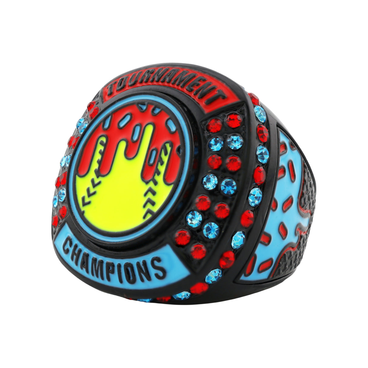 GEN27 Drip Softball Black Candy Tournament Champions Ring