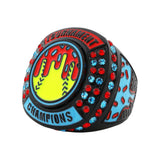 GEN27 Drip Softball Black Candy Tournament Champions Ring