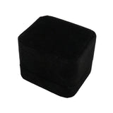 Black Ring Box - Holds 1 Ring