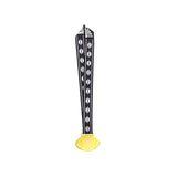 MED27 4'' Gold/Black&White Football Medal