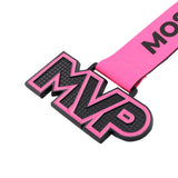 MED25 MVP 4" Medal - Black&Pink