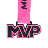 MED25 MVP 4" Medal - Black&Pink