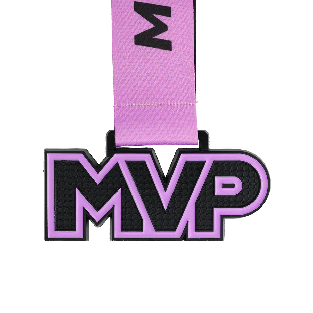 MED25 MVP 4" Medal - Black&Lavender
