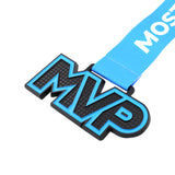 MED25 MVP 4" Medal - Black&Electric