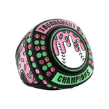 GEN27 Drip Baseball Black Watermelon Tournament Champions Ring